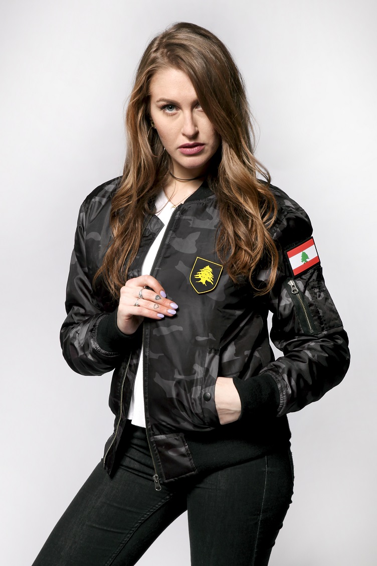 Libanon Camo Bomber Jacket-S