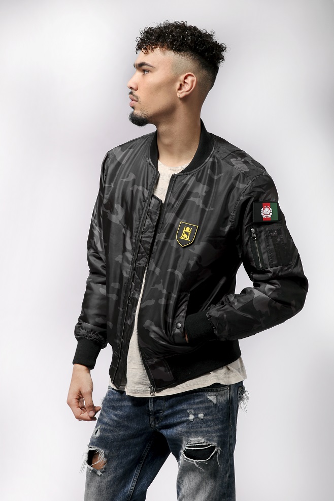 Afghanistan Camo Bomber Jacket-XS