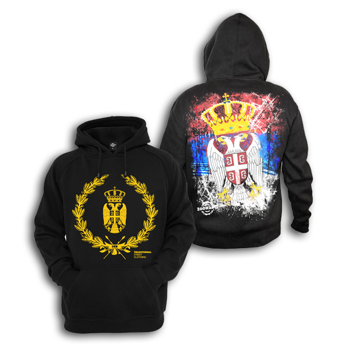 Hoodie Serbien Classic-XXL