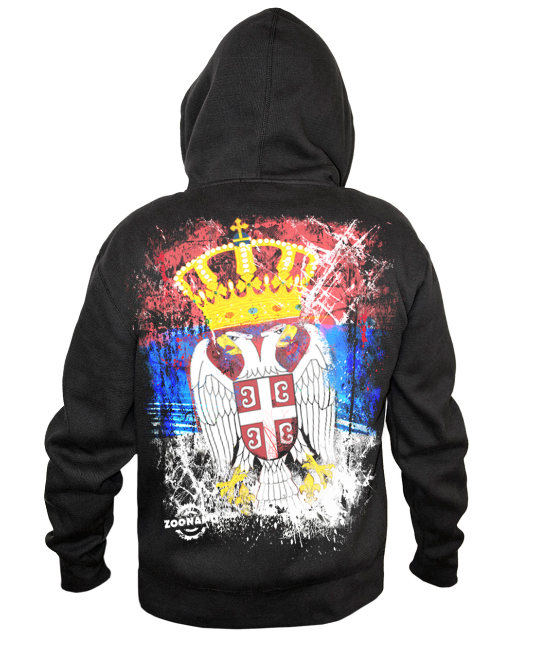 Hoodie Serbien Classic-XXL