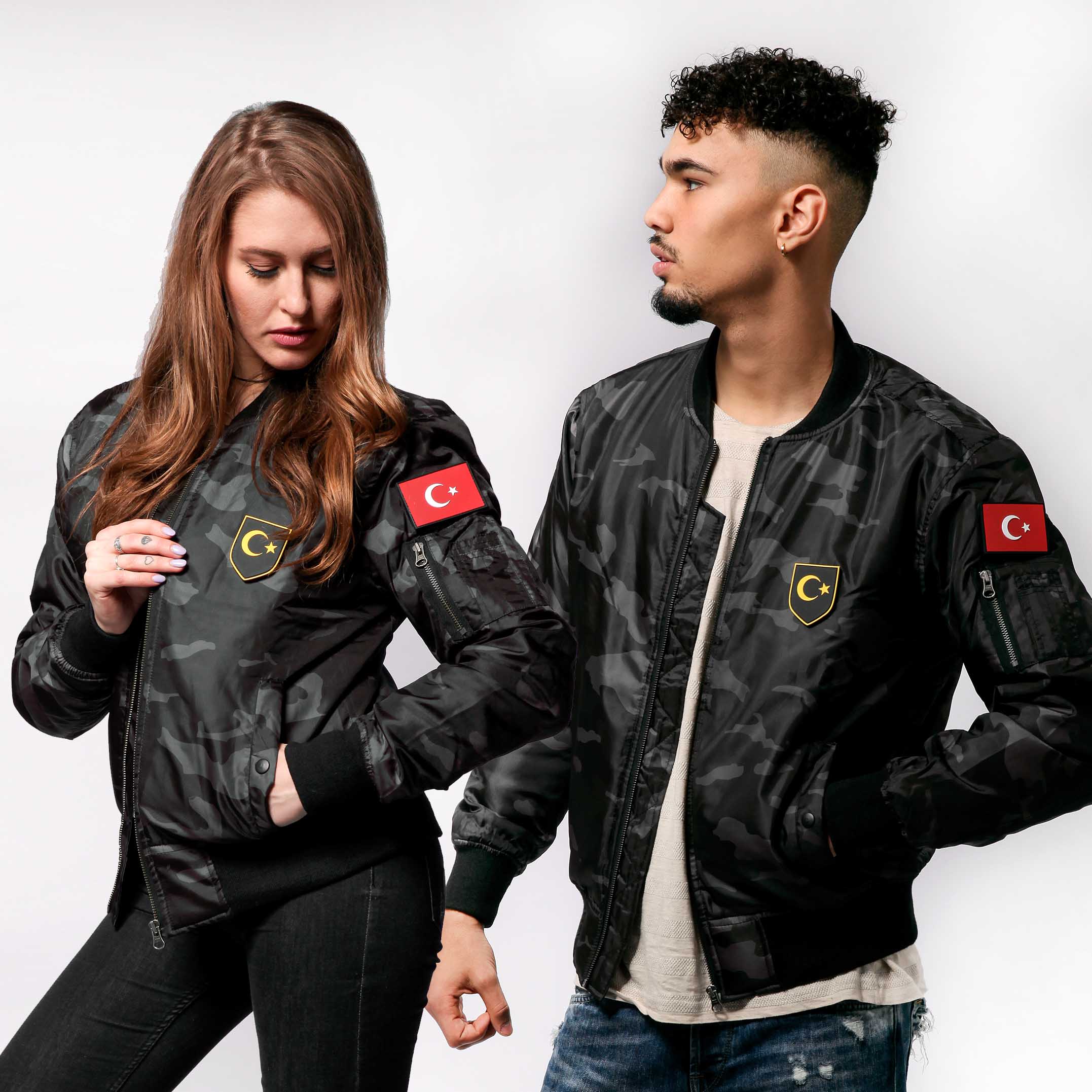 Türkei Camo Bomber Jacket-XS